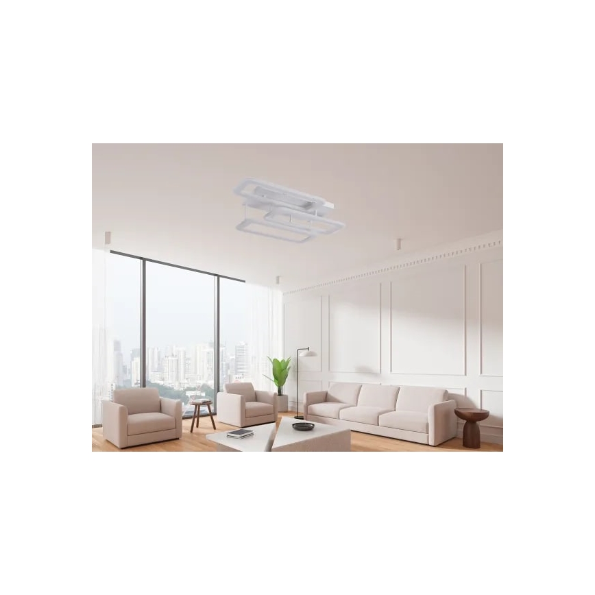 LED Dimmable surface-mounted chandelier LED/90W/230V 3000-6500K + remote control