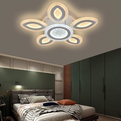 LED Dimmable surface-mounted chandelier LED/95W/230V 3000-6500K + remote control