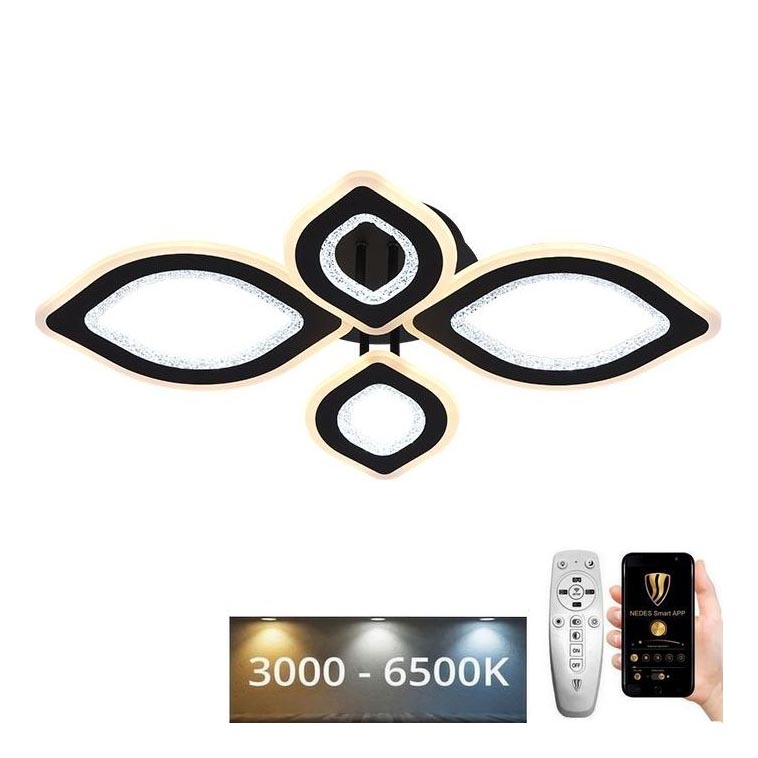 LED Dimmable surface-mounted chandelier LED/95W/230V 3000-6500K + remote control