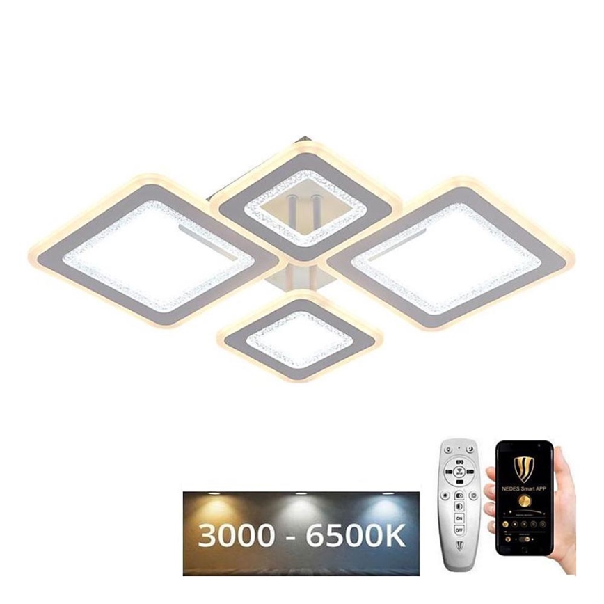 LED Dimmable surface-mounted chandelier LED/95W/230V 3000-6500K + remote control