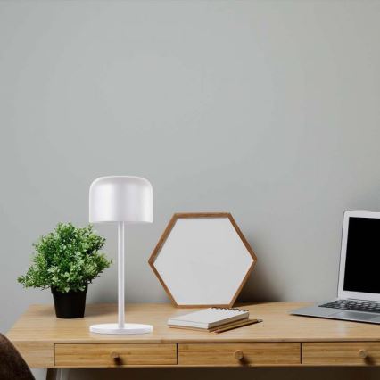 LED Dimmable rechargeable touch table lamp LED/1,5W/5V 2700-5700K IP54 2200 mAh white