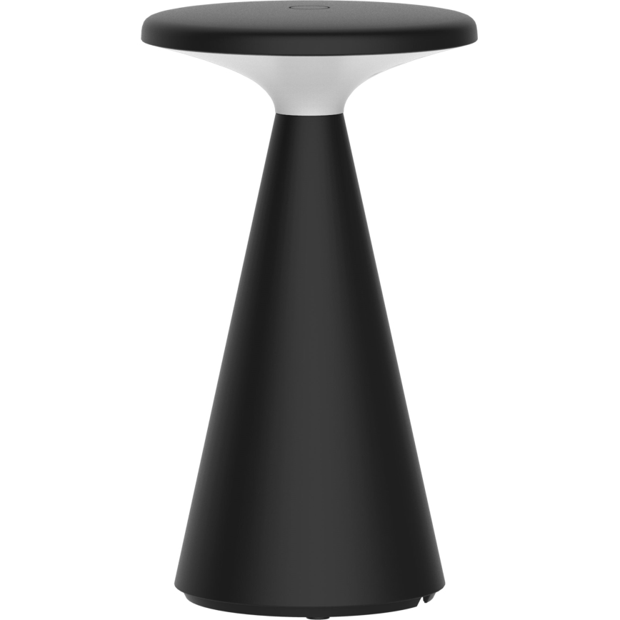 LED Dimmable touch outdoor table lamp PAROS LED/1,8W/5V USB 1800 mAh IP44 black