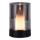 LED Dimmable table rechargeable lamp LED/2W/5V 3000K 2400 mAh black