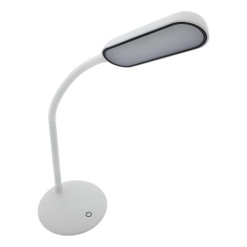 LED Dimmable touch flexible table lamp LED/6W/5V USB 1200 mAh white
