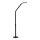 LED Dimmable touch floor lamp FERRARA LED/13W/230V 3000/4000/6000K black