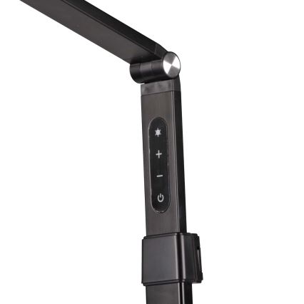 LED Dimmable touch floor lamp FERRARA LED/13W/230V 3000/4000/6000K black