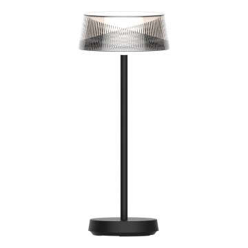 LED Dimmable touch outdoor table lamp CASABLANCA LED/3,4W/5V USB 3600 mAh IP44 black