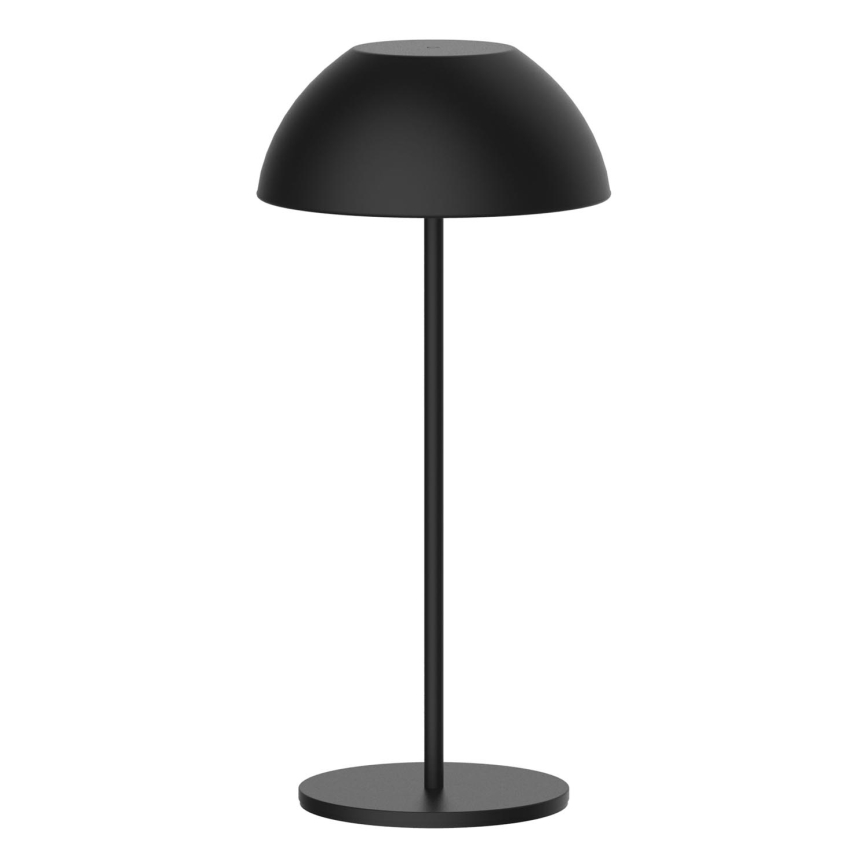 LED Dimmable touch outdoor table lamp TANZANIA LED/1,8W/5V USB 1800 mAh IP44 black