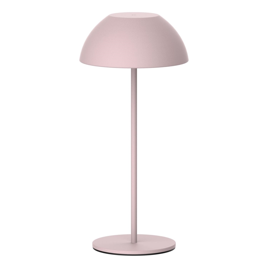 LED Dimmable touch outdoor table lamp TANZANIA LED/1,8W/5V USB 1800 mAh IP44 pink