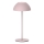 LED Dimmable touch outdoor table lamp TANZANIA LED/1,8W/5V USB 1800 mAh IP44 pink