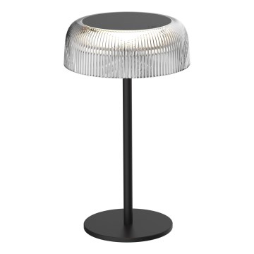 LED Dimmable touch outdoor table lamp TRYPOLIS LED/2W/5V USB 1800 mAh IP44 black