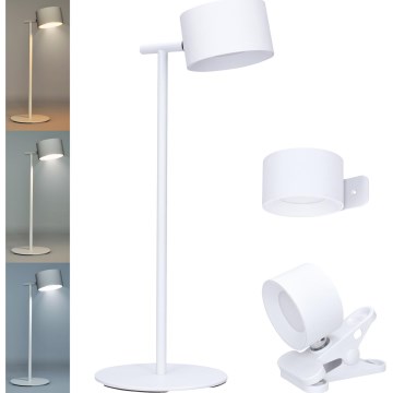LED Dimmable touch rechargeable lamp 3in1 LED/4W/2000 mAh 3000/4000/6500K white