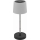 LED Dimmable Touch Rechargeable Outdoor Table Lamp LED/2W/5V IP44 1200 mAh Gray