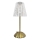 LED Dimmable touch rechargeable table lamp ELBA LED/1,6W/800 mAh 3000/4000/6000K gold/clear