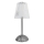 LED Dimmable touch rechargeable table lamp ELBA LED/1,6W/800 mAh matte chrome/clear