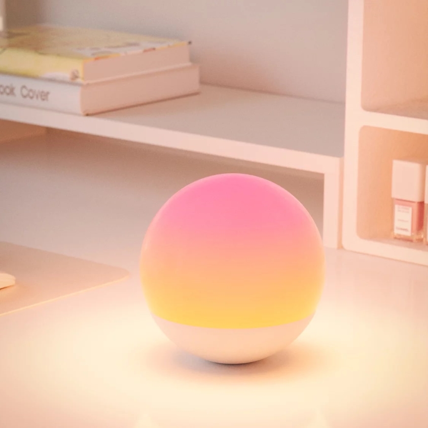 LED Dimmable touch table lamp CANDY LED/5V 1200 mAh multicolor