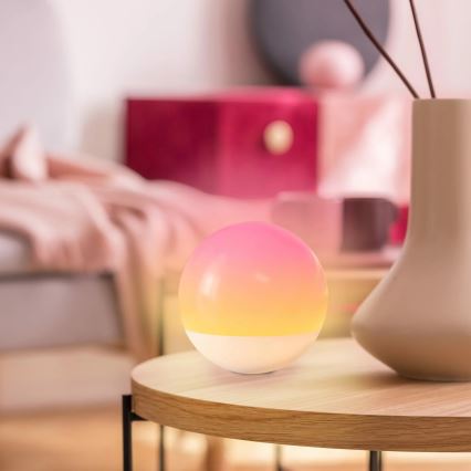 LED Dimmable touch table lamp CANDY LED/5V 1200 mAh multicolor