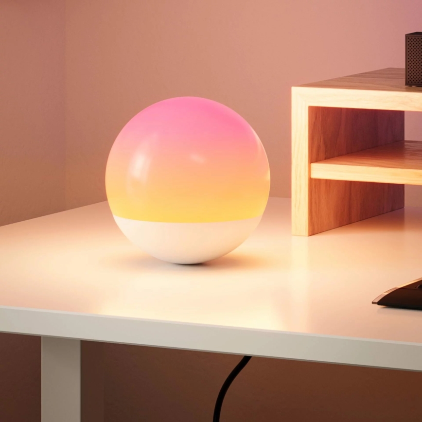 LED Dimmable touch table lamp CANDY LED/5V 1200 mAh multicolor