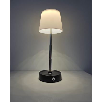 LED Dimmable touch table lamp LED/3W/5V USB 800 mAh white