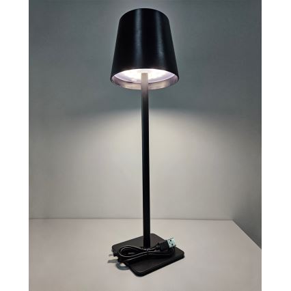 LED Dimmable touch table lamp LED/5W/5V USB 1200 mAh black