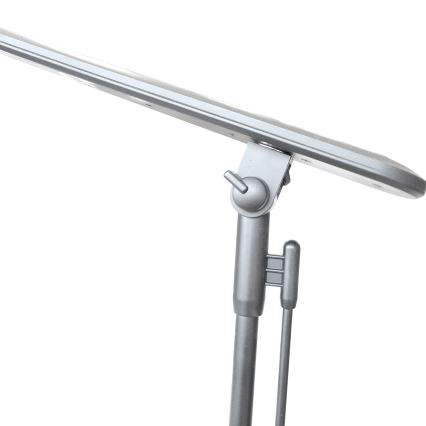 LED Dimmable touch table lamp OPTIMUM LED/7W/230V USB 3000/4000/6000K silver