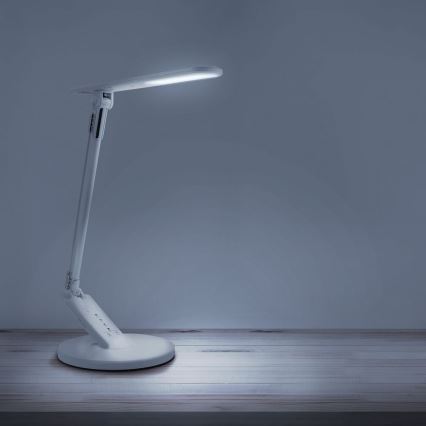 LED Dimmable touch table lamp OPTIMUM LED/7W/230V USB 3000/4000/6000K white