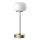 LED Dimmable touch table lamp RIMINI LED/2W/5V USB 2000 mAh gold/white