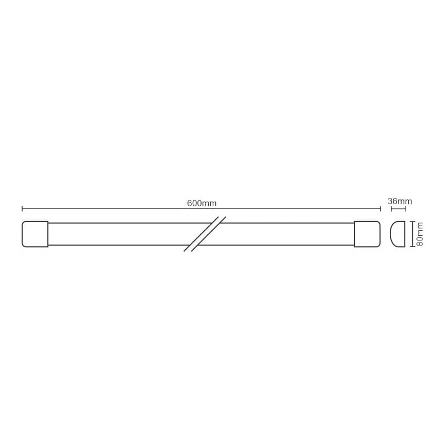 LED Dimmable under kitchen cabinet light with sensor LED/20W/230V 4000K IP40