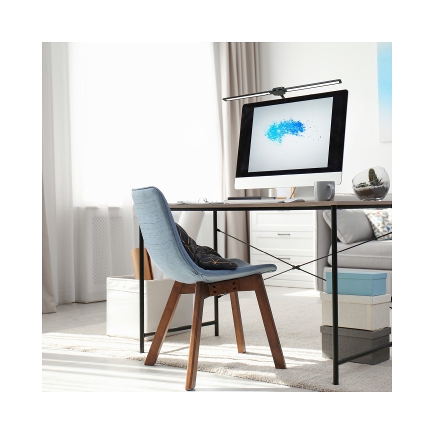 LED Dimmable USB Desk Lamp TENUIX DUO, 14W/5V, 3000-6000K, Black