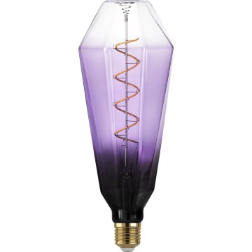 LED Dimmable Vintage Bulb E27/4W/230V 1800K Purple - Eglo 110237