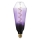 LED Dimmable Vintage Bulb E27/4W/230V 1800K Purple - Eglo 110237