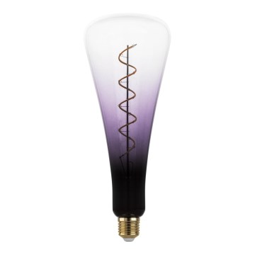 LED Dimmable Vintage Bulb E27/4W/230V 1800K Purple - Eglo 12276
