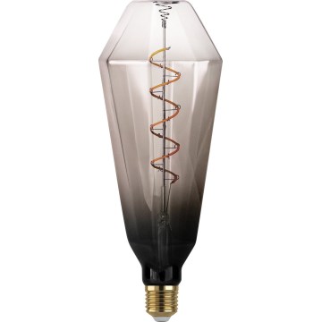 LED Dimmable VINTAGE Bulb E27/4W/230V 1800K Smoked - Eglo 110238