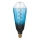 LED Dimmable VINTAGE Bulb E27/4W/230V 2000K Blue - Eglo 110235