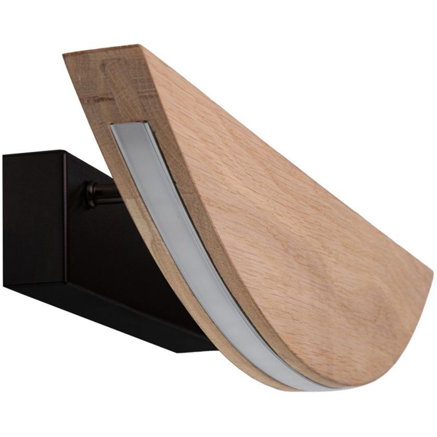 LED Dimmable wall light DUBAI LED/6,5W/230V oak