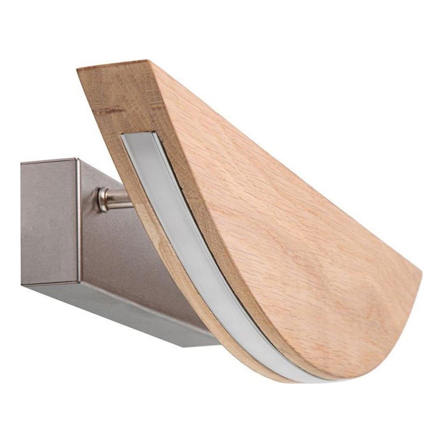 LED Dimmable wall light DUBAI LED/6,5W/230V oak