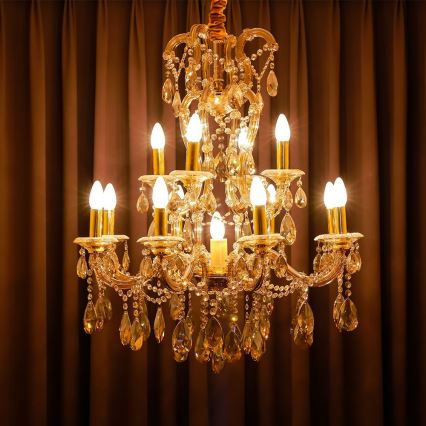 LED Dimming bulb FILAMENT E14/4W/230V 3000K