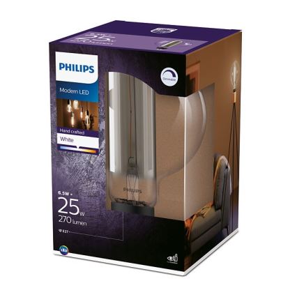 LED Dimming bulb Philips E27/6,5W/230V 3000K