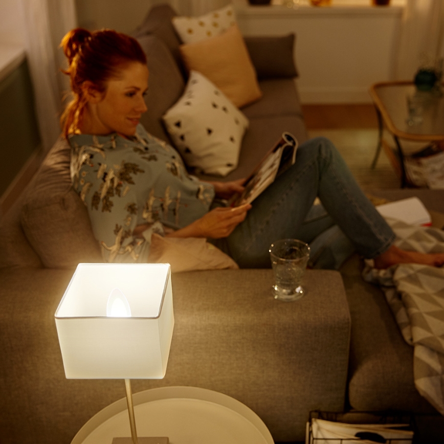 LED Dimming bulb Philips HUE WHITE E14/5,5W/230V