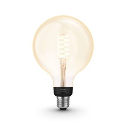 LED Dimming bulb Philips Hue WHITE FILAMENT G125 E27/7W/230V 2100K