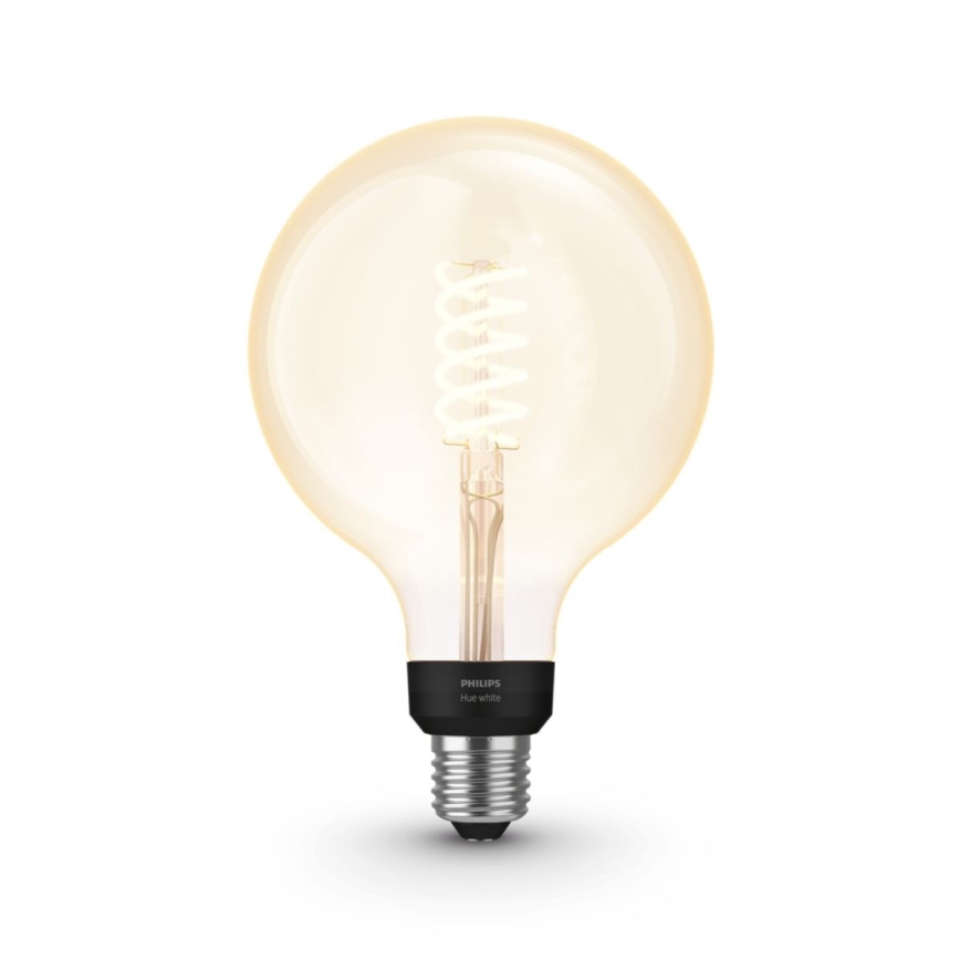 LED Dimming bulb Philips Hue WHITE FILAMENT G125 E27/7W/230V 2100K