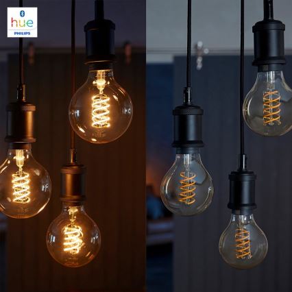 LED Dimming bulb Philips HUE WHITE FILAMENT G93 E27/7W/230V