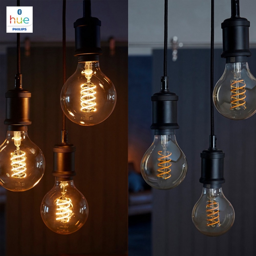 LED Dimming bulb Philips HUE WHITE FILAMENT G93 E27/7W/230V