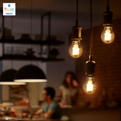 LED Dimming bulb Philips HUE WHITE FILAMENT G93 E27/7W/230V