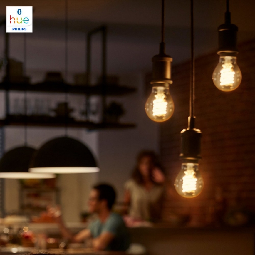 LED Dimming bulb Philips HUE WHITE FILAMENT G93 E27/7W/230V