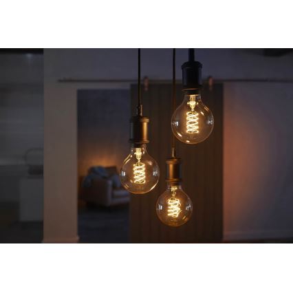 LED Dimming bulb Philips HUE WHITE FILAMENT G93 E27/7W/230V