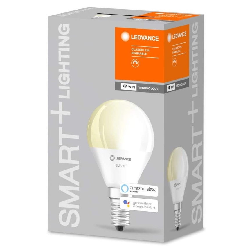 LED Dimming bulb SMART+ E14/5W/230V 2,700K Wi-Fi - Ledvance
