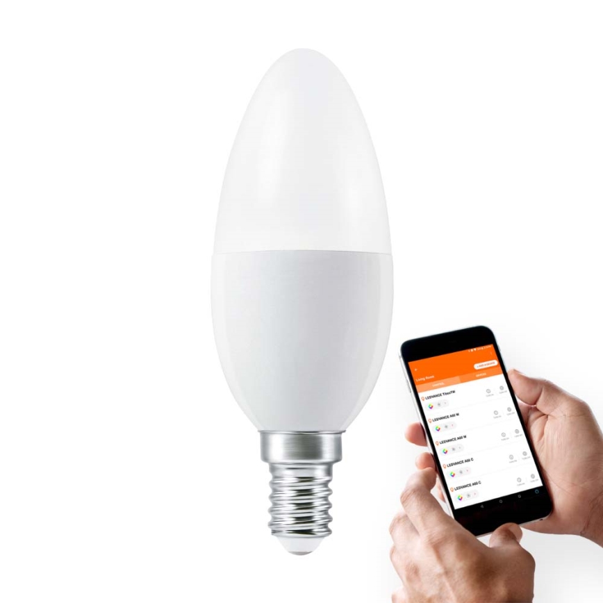 LED Dimming bulb SMART+ E14/5W/230V 2700K-6500K Wi-Fi - Ledvance