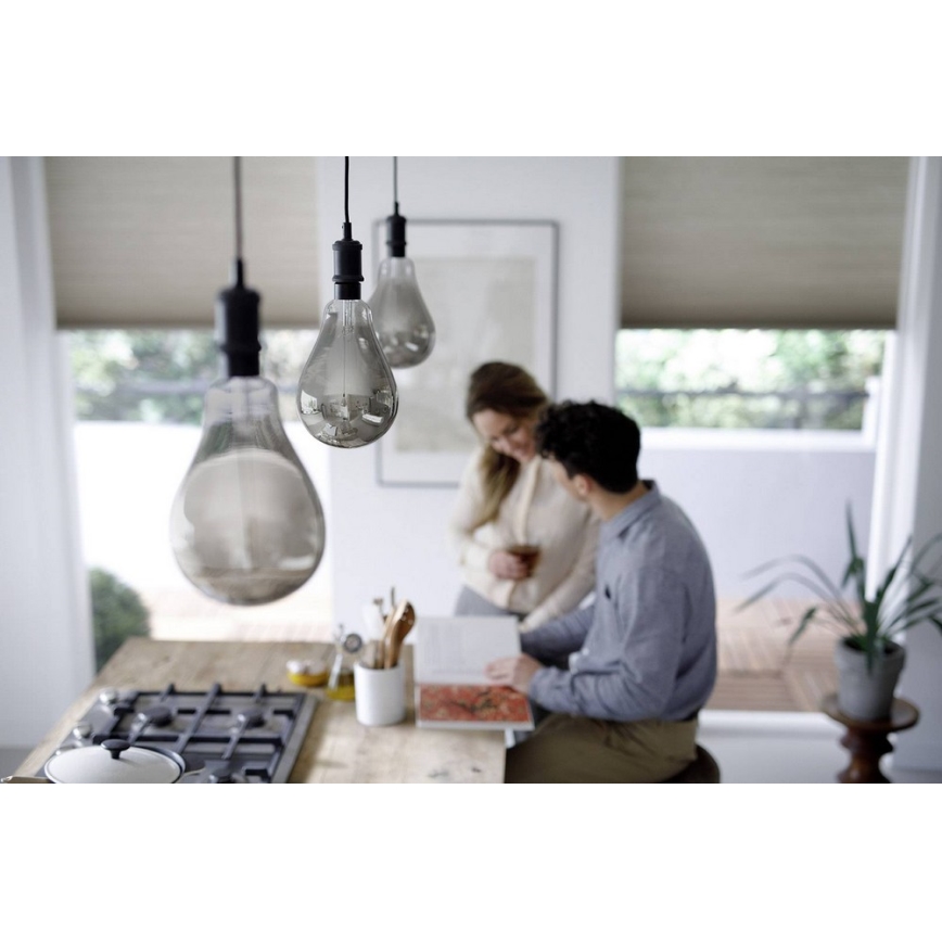 LED Dimming bulb SMOKY VINTAGE Philips A160 E27/6,5W/230V 4000K