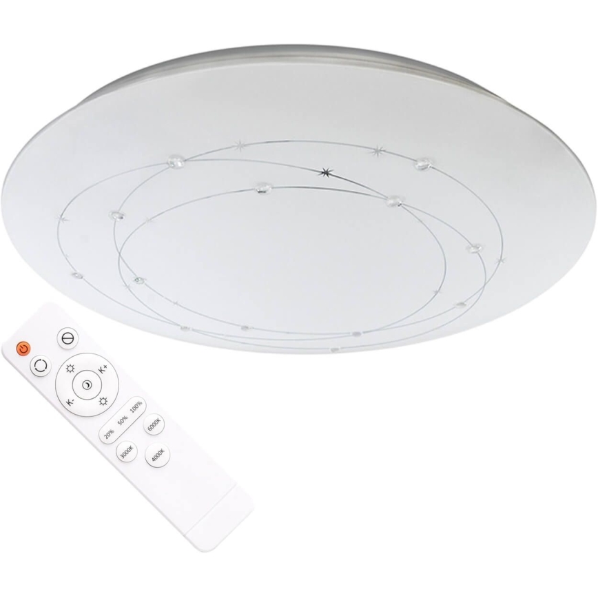 LED Dimming ceiling light ATRIA with remote control LED/48W/230V